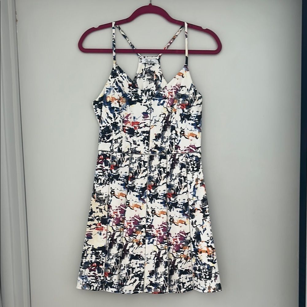 PARKER Mini Sundress with Splatter Paint Details